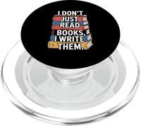 Escribo Libros Demasiado Graciosos para los lectores PopSockets PopGrip para MagSafe