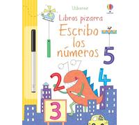 Escribo los números (Libros pizarra para practicar)