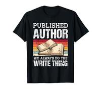 Escritor Arte Para Hombres Mujeres Novela Escritura Poeta Publicado Autor Camiseta