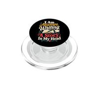 Escritor Autor Historia Libro Novela Escritura Creativa PopSockets PopGrip para MagSafe