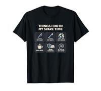 Escritor Cosas Que Hago en mi Tiempo Libre Escritura Creativa Autor Camiseta