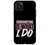 Escritor de Canciones Músicos y Amantes de la Música Letra Carcasa para iPhone 11 Pro MAX