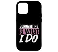 Escritor de Canciones Músicos y Amantes de la Música Letra Carcasa para iPhone 12/12 Pro