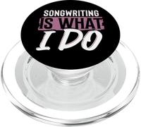 Escritor de Canciones Músicos y Amantes de la Música Letra PopSockets PopGrip para MagSafe