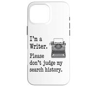 Escritor Divertido, por Favor No Juzgues A Mi Amante del Carcasa para iPhone 16 Pro MAX