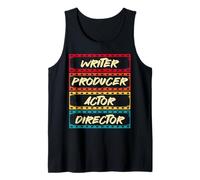 Escritor Profesional Creativo, Productor, Director, Actor Camiseta sin Mangas