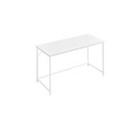 Escritorio 60 x 120 x 76 cm Estructura Metal Blanco Arce