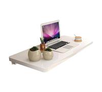 escritorio abatible, Estante plegable montado en la pared con soportes Mesa plegable de hoja abatible for cocina, comedor, escritura, escritorio de pared for ahorro de espacio for computadora portátil