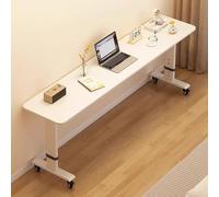Escritorio ajustable con ruedas, mesa ergonómica sobre la cama para espacios pequeños
