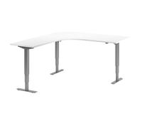 Escritorio Atlanta, de altura regulable eléctricamente en forma de L