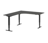 Escritorio Atlanta, de altura regulable eléctricamente en forma de L
