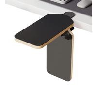 Escritorio con reposabrazos: plataforma de soporte acolchada plegable, soporte oscilante ajustable de 90 grados, protector de codo acolchado, diseño compacto y | Perfecto para escribir en