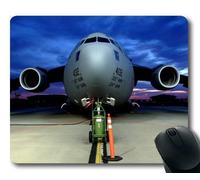 Escritorio de avión, Alfombrilla de ratón, arquetipos de Caza, Alfombrilla de ratón con Bordes cosidos