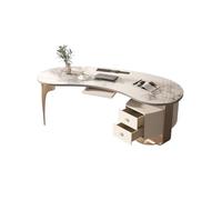 Escritorio De Computadora Escritorio de pizarra, moderno, sencillo, ligero, de lujo, for el hogar, dormitorio, escritorio for ordenador, mesa de juegos, encimera minimalista, brillante, pequeño aparta