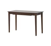 Escritorio de Computadora Mesa Auxiliar Escritorio moderno de madera maciza, escritorio de nogal Negro Nórdico, escritorio de escritura, escritorio ligero de lujo for estudio, escritorio for ordenador