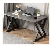 Escritorio de computadora moderno y elegante para juegos en casa y estudio de estudiantes, escritorio de lujo simple y ligero para dormitorio, 80 x 140 cm, estación de trabajo moderna