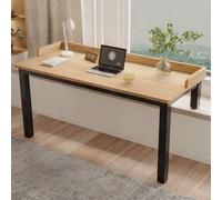 Escritorio de estudio y mesa de juegos que ahorra espacio de 39 x 22 pulgadas, escritorio de oficina en casa para dormitorio o ventana, solución ideal para trabajar y jugar para una máxima eficiencia