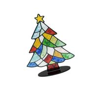Escritorio de Navidad de temporada, acrílico, independiente, día festivo, A