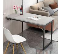 Escritorio de pared plegable que ahorra espacio, mesa de comedor oculta, escritorio plegable compacto para oficina en casa, muebles de pared multifuncionales, maximiza espacios pequeños