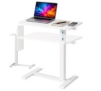 Escritorio de pie, mesa portátil, mesa para ordenador, elevable, plegable