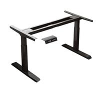 Escritorio de pie sin escritorio, patas de altura ajustables eléctricamente, mesa de pie for oficina en casa.(Schwarz)