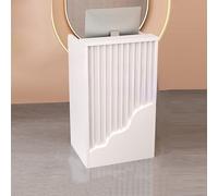 Escritorio de recepción con cajones, 80 x 40 x 96 cm, moderno mostrador de recepción para oficinas y vestíbulos de hotel, elegante mueble de recepción para espacios de negocios, modelo B-1
