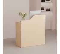 Escritorio de recepción, moderno mostrador frontal grande con cajón, mostrador de venta al por menor para oficina, vestíbulo, salón de belleza, clínica, tienda, soporte de anfitriona de secretaria