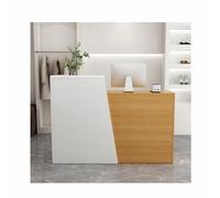 Escritorio de recepción Oakfor Retail Sale 140 cm, lado derecho, perfecto para salón, hogar, oficina, muebles modernos de área de recepción
