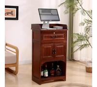 Escritorio de recepción para salones, supermercados y oficinas, ideal para barberos, oficinas en casa y tiendas de ropa, muebles elegantes y funcionales de servicio al cliente