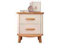 Escritorio de Sofá Mesita de noche de Color de registro nórdico, mesita de noche for dormitorio, armario de almacenamiento for el hogar, mesita de noche con cajón doble for interiores Mesa Pequeña