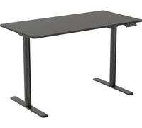 Escritorio Elevable MITSAI Denver con sistema de elevación automática y memoria integrada (120(L) x 60(P) x 73 a 118(A) cm - Negro)