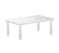Escritorio elevador para monitor - Soporte compacto para monitor de escritorio, elevador ajustable para computadora | Elevador de monitor con 3 configuraciones de altura para reducir la tensión del
