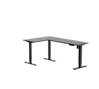 Escritorio Esquinero Ajustable en Altura con 3 Patas con Cajón Q1L/Q2L