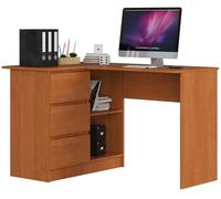 Escritorio esquinero b16 akord color aliso 124 cm