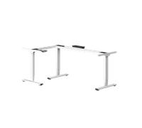 Escritorio Esquinero Elevable en L Cásico