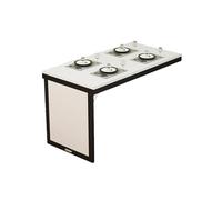Escritorio flotante con mesa plegable, escritorio de pared compacto multifuncional para cocina, sala de estudio o espacios de balcón, perfecto para escribir y trabajar ligero