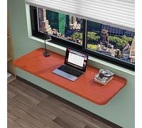 Escritorio Flotante para portátil, Plegable, de Pared, con Soporte, pequeño, de Madera, para Cocina, lavandería y Comedor.