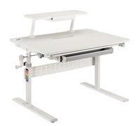 Escritorio infantil Ergo Office, altura regulable, gris, max 40kg,900x600mm