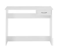 Escritorio juvenil dormitorio estudio color blanco 101x77x50 cm 101 cm