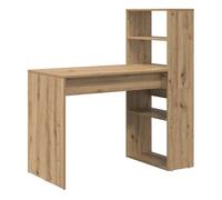 Escritorio - mesa de ordenador roble artisan 113 x 54 x 120 cm madera contrachapada