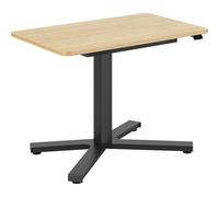 Escritorio Miva, de altura regulable eléctricamente mesa auxiliar monocolumna