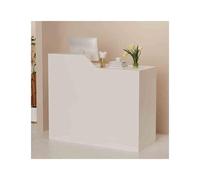 Escritorio moderno con estadística Sto Recept para restaurantes, tiendas de postres, tiendas de ropa y zapatos, diseño blanco funcional y elegante