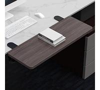 Escritorio moderno para computadora de oficina en casa con estantería y cajón, escritorio de madera resistente para trabajar y estudiar, mesa de trabajo para PC
