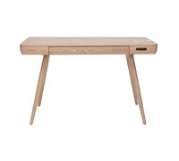 Escritorio multimedia de fresno macizo CLEVER