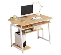 Escritorio para Computadora Escritorio multifuncional for ordenador de escritorio con estante almacenamiento y soporte for CPU, oficina en casa, estudio, estación trabajo Mesa para Juegos(60*40*73cm)