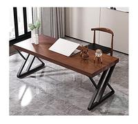 Escritorio para computadora Escritorio nórdico de madera maciza para computadora, grosor de la mesa: 5 cm, escritorio para estudiantes de lujo, simple y liviano, banco de trabajo, escritorio multifu