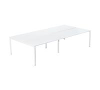 Escritorio para equipos de 4 EasyDesk, anchura 1600 / 3200 mm