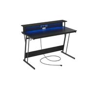 Escritorio con Estante para 2 Monitores, 60 x 120 x 76 cm
