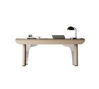 Escritorio PC Escritorio de lujo ligero, moderno, sencillo, calidad superior, para salón, oficina, estudio, pequeña casa, escritorio de acrílico con placa de roca Mesa de oficina (120*70*75cm)