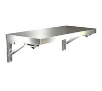 Escritorio plegable de mesa hoja abatible montado en la pared para espacios pequeños, barra de desayuno de cocina, escritorio ordenador de esquina, estación trabajo plegable(L90xW40cm/L35xW16in)